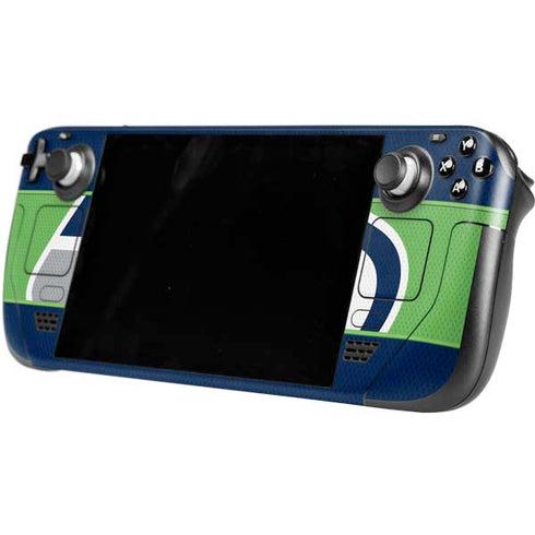 NFL Seattle Seahawks Zone Block Steam Deck Handheld Gaming Computer Skin